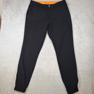 Macade Golf Mens Slim Fit Joggers Black Size 36 Long JE20210930 Stretch Pants